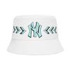 MLB Cotton Bucket Hats Unisex White Fashion 3AHTS022N-50WHS