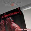 2pcs   2D FLAT PRINTING Curtains (Without Rod) Boxing Passion Popular Curtain Versatile Polyester Curtains Gifts Suitable for