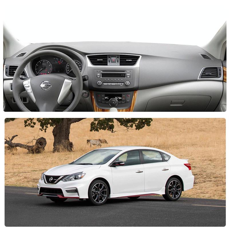 for Nissan Sentra Sylphy Pulsar B17 2013~ Dashboard Pads Protective Car Accessories Dash Board Carpet Anti-UV Dash 2017 2018