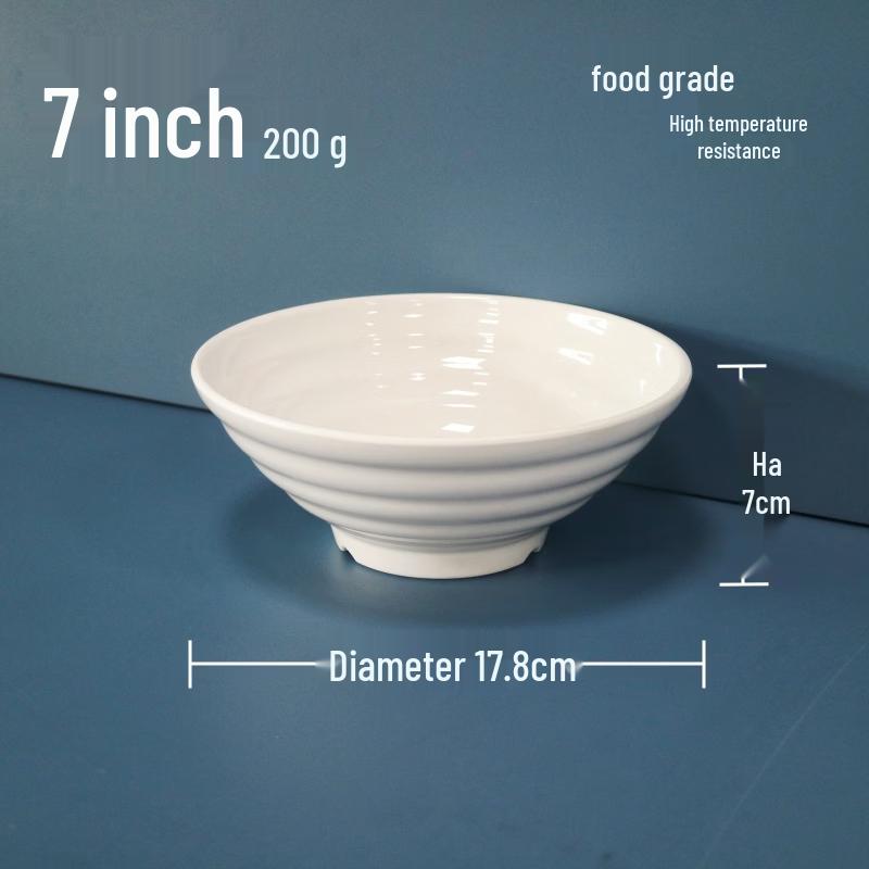 Commercial Melamine Ramen Noodle Bowl