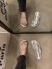 Evening Slippers 2025 New Flat Shoes Pinch Feet Cool Slippers Fairy Style Beautiful Sandals Women's Summer Wear