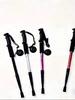 Ultralight Trekking Poles Outdoor Camping Mountaineering Backpacking Hiking Shock Absorption Foldable Design