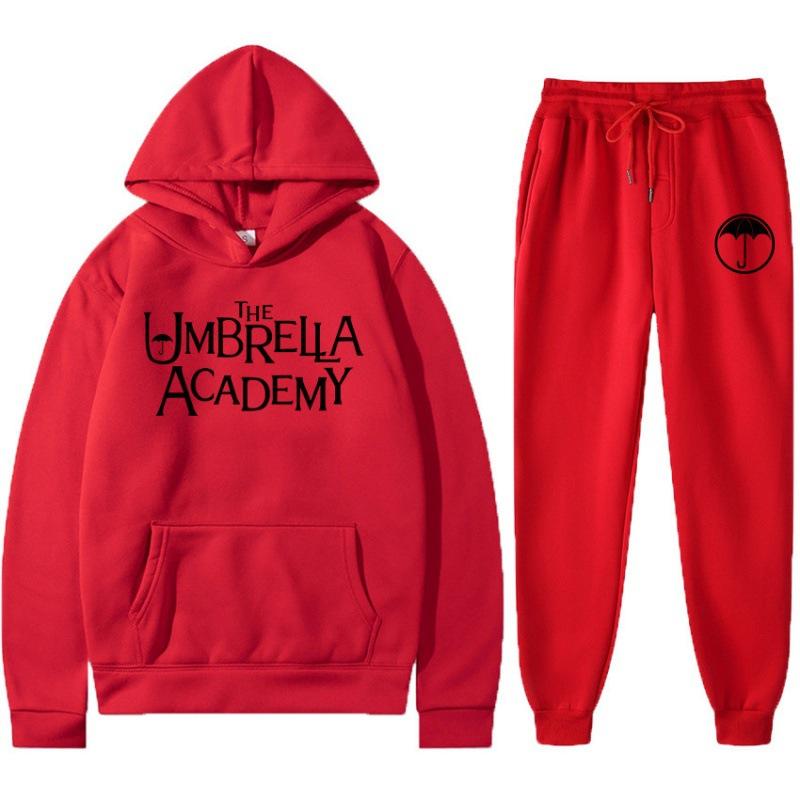 The Umbrella Academy Hooded Sweatshirt Casual Sports Pants Set