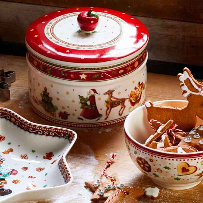 VILLEROY &amp; BOCH Winter Bakery Delight Grande Boîte à Pâtisserie