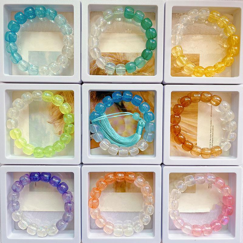 

Постепенная смена браслета Бодхи Будда Светящиеся бусины Счастливые украшения