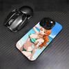N-Nami Anime Phone Case For IPhone17 Air 16 15 14 Plus 13 12 11 Pro 7 8 XS Max XR Silver Black Bumper Case