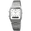[Casio] CASIO Analog and Digital Quartz Men's Watch AQ-230A-7B Silver Overseas Model [Parallel Im...