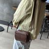 Johnature Borsa a cuscino da donna casual Borse a tracolla e a tracolla versatili in morbida pelle di vacchetta semplice in tinta unita in vera pelle