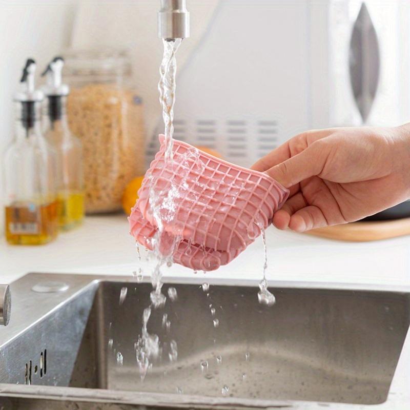 2pcs silicone pot handle cover -silicone hand clip-anti slip,with textured surface to ensure cooking safety,thickened anti scald