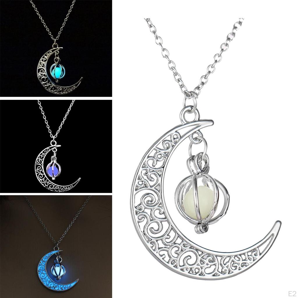 Moon Glowing Luminous Hollow Pumpkin Fashion Pendant Charm, Birthday , The Dark Gifts