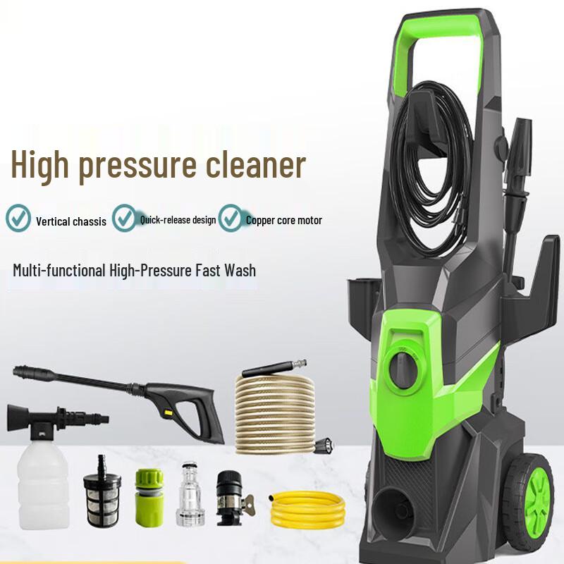 Black Cat Duke Self-Priming High-Pressure Car Washer CN plug (adapter included)