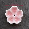 Kirschblüten Räuchergefäß Zuhause Keramik Dekor Stäbchenhalter Aromatherapie Räucherstövchen Büro Teehaus Ornament