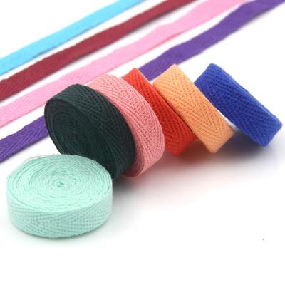 1 cm Farbe Baumwolle Fischgrätband Gurtband, Baumwolle Hand Saum Band Riemen Riemen Paspelband