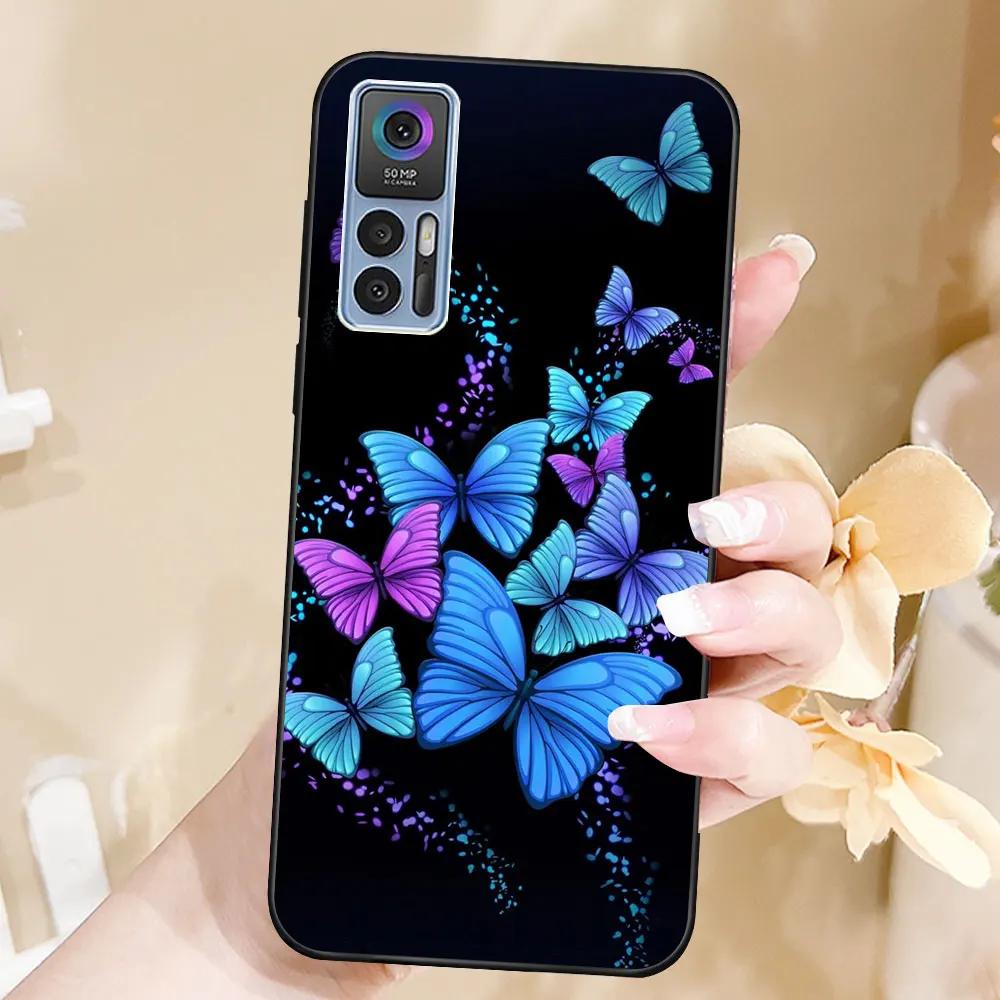 Case For TCL 30 5G Coque TCL 30 Plus TPU Soft Silicone Fashion Phone Funda For TCL 30 Plus Back Cover Case Luxury Capa Bumper