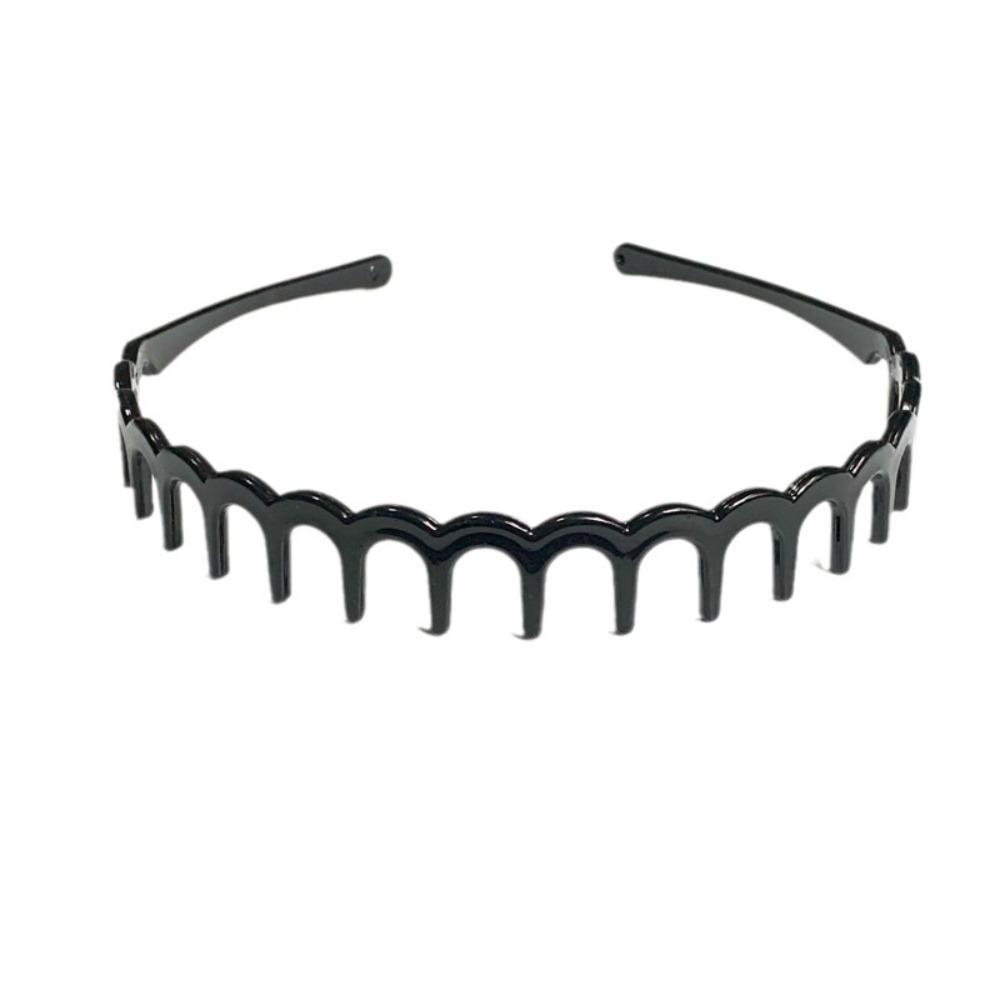 Langer Zahn Haarband Wellenförmig Haaraccessoires Neues Stirnband Männer