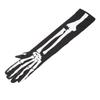 Prom Cosplay Accessories Women Men Gloves Halloween Party White Skeleton Gloves Ghost Bone Mittens