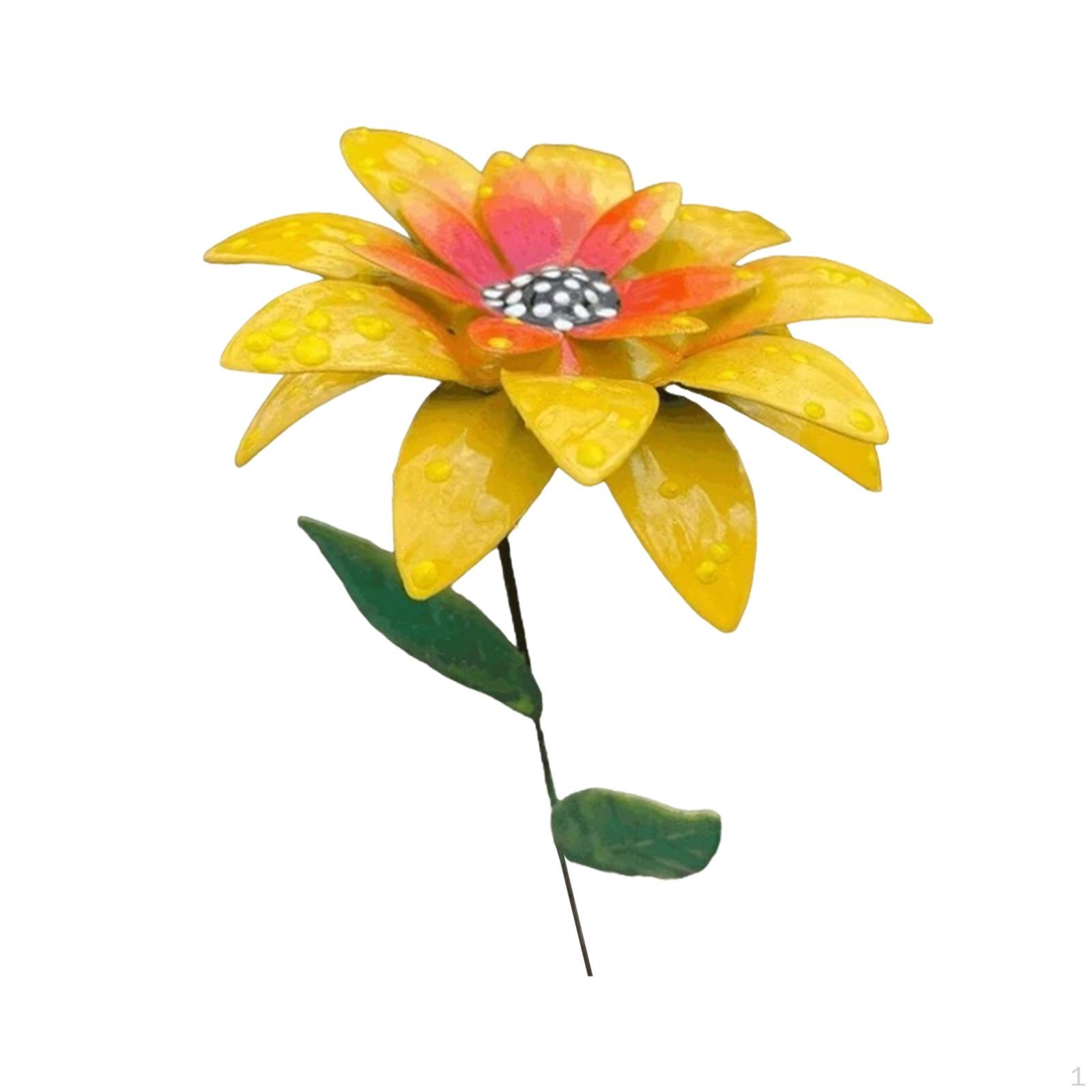 

Цветник колышек цветы декор двор знаки стильные легко переносить водонепроницаемые для дорожки жёлтый