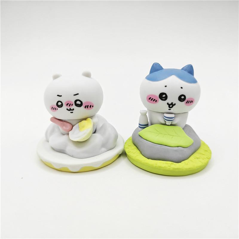 Figurines Cartoon Chiikawa Desktop Decor Collectible Kids Birthday Toys Gift