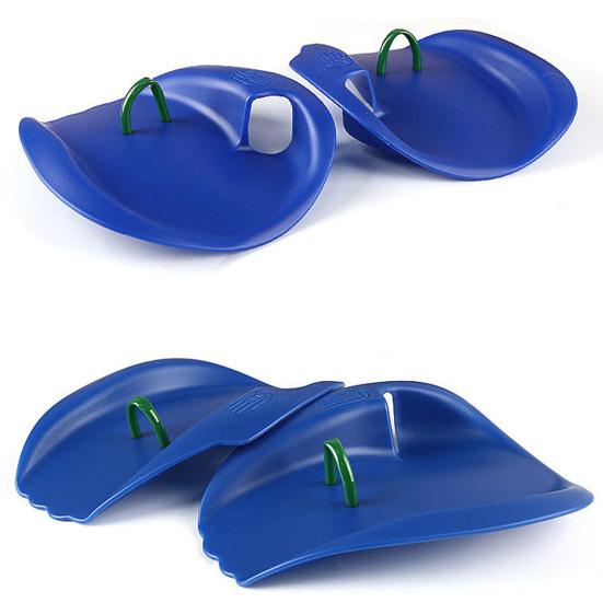 2 Pcs Swim Paddles Hand for Adults And Kids Swim Training Hand Fins Flippers Adjustable Swimming Hand Paddles for Men Women