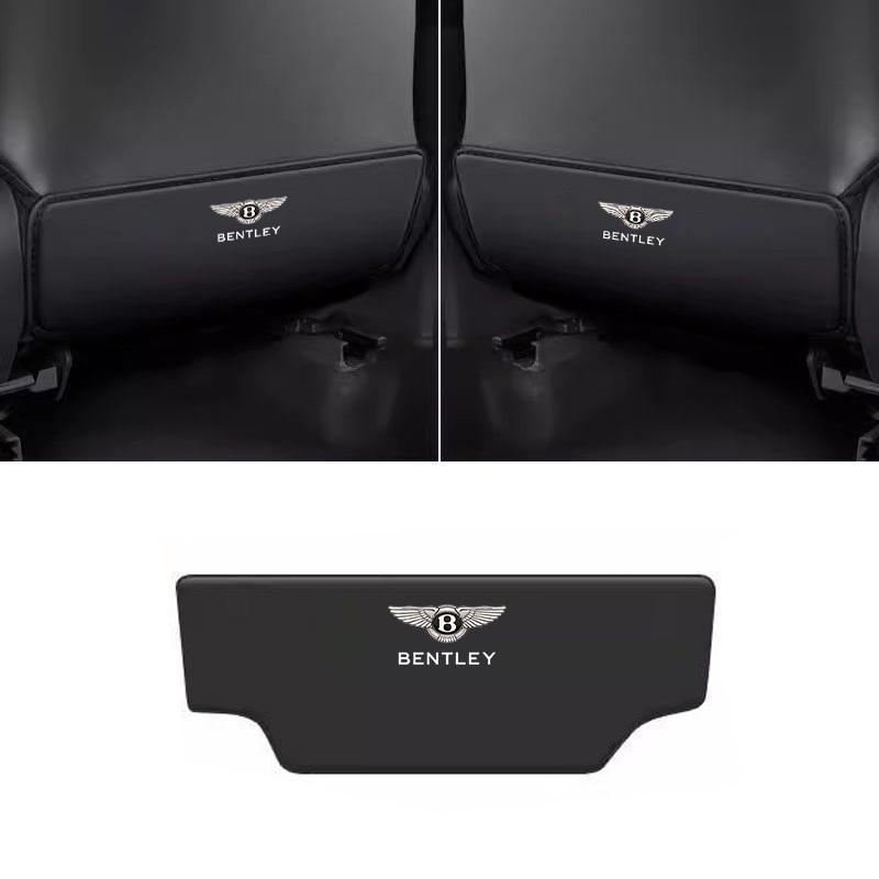 

Car Seat Back Protector Mat Prevent Dirty Anti Kick Pad Accessory for New Bentley Flying Spur Continental GT Bentayga Mulsanne