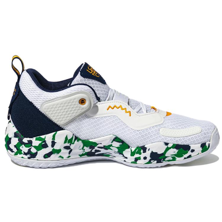 adidas D.O.N. Issue #3 GCA 'Utah Jazz' (Unisex) Cloud White / Team Navy / Team Green Basketball Shoes GV7258