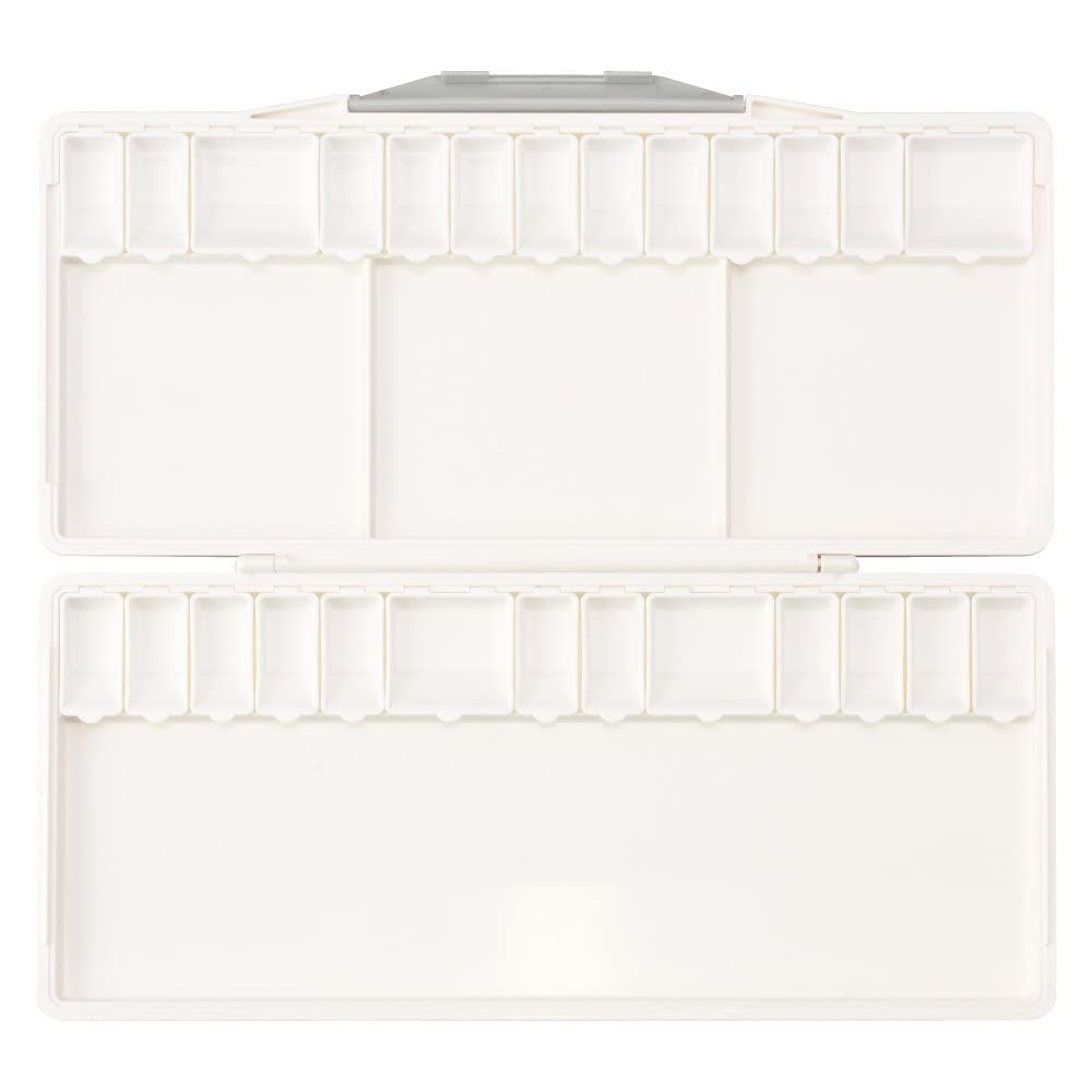 HOLBEIN Akvarelová paleta s vyjímatelnými malými přihrádkami 30 přihrádek Petri 4 210192 (32 nádobí, velké)