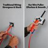 Electrician Wire Pulling Tool Labor-Saving Cable Lead Puller High Efficiency Handheld Cable Threader for Hydroelectric Wiring