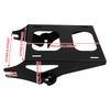 HDBUBALUS Motorrad Gepäckträger Gepäck Abnehmbar für Harley Touring Road King Road Glide Street Glide Gepäckträger, Koffer, Ablage, 2014-2022 (Schwarz)