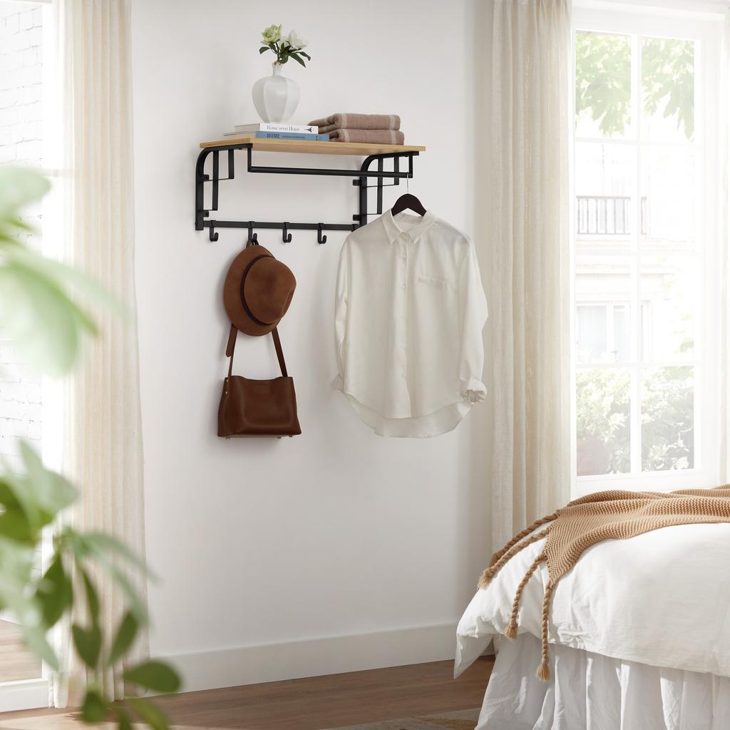 Shelf with Hangers - Artisan - LCR012B88