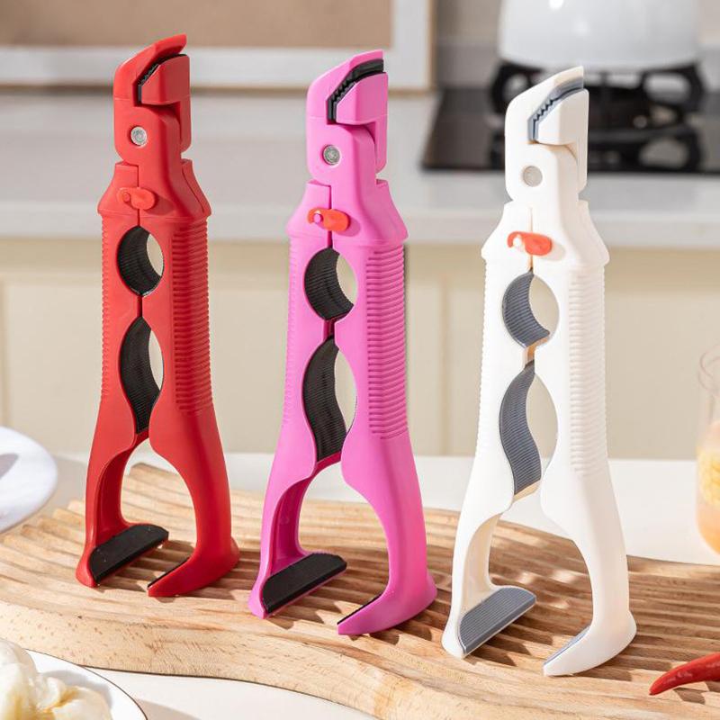 3-In-1 Anti Scalding Clip Tray Holder Bowl Holder Multifunctional Tray Holder Anti Slip Home Kitchen Silicone Anti Scalding Clip