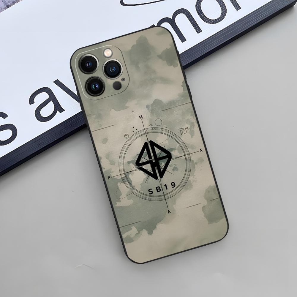 

SB19 Boys G-Group Ken Phone Case for iphone 15 14 13 11 12 Pro Max Mini Xr X Xs 8 Plus Black Soft Cover iPhone13