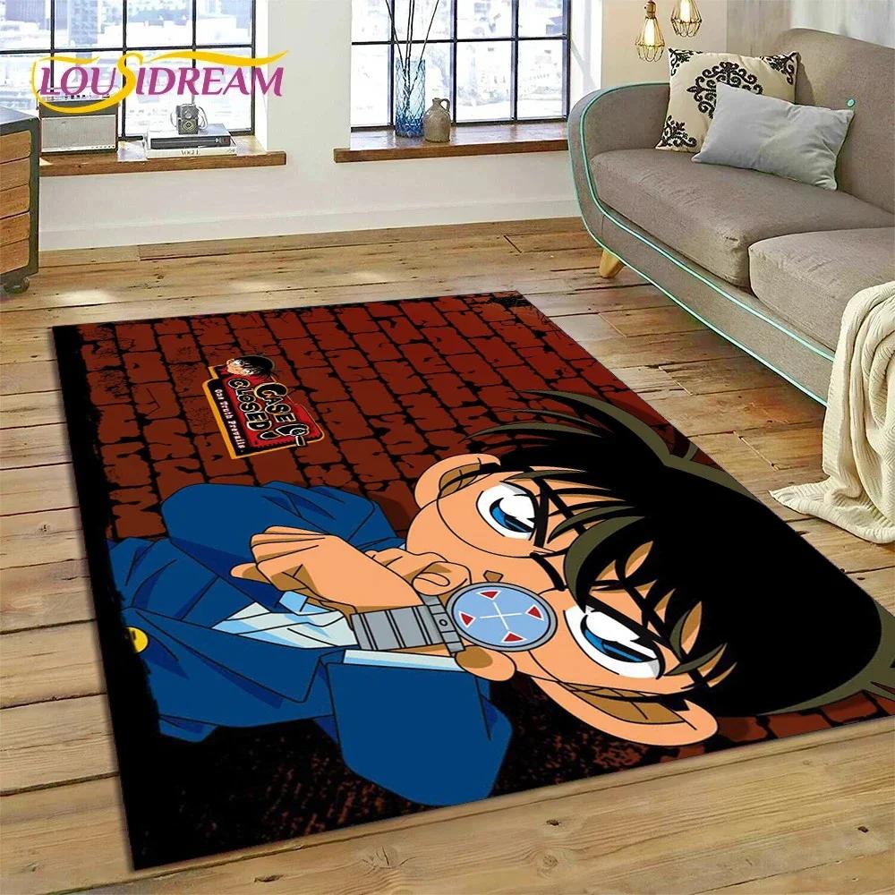 Anime Detektyw Conan Kreskówkowy Dywanik Dywan do Sypialni Salonu Domu Dekoracja Sofy, Gra dla Dzieci Duży Dekor Mata Podłogowa Prezent