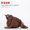 Red Copper Ornaments Crafts Three Feet Golden Toad Home Living Room Office Decorations Decoration Opening Gift