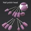 12Pcs Abrasive Polishing Mounted Stone For Rotary Tools Grinding Stone Wheel Head Tools 2.35Mm Shank Mini Nail Drill Bit Set