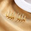 Trendy Ear Cuff with Four-Claw Design - Niche, High-End Feel for Women