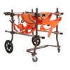 4 Wheel Dog Wheelchair Double Layer Assisted Dog Wheelchair Mobility Aids for Disabled Pets