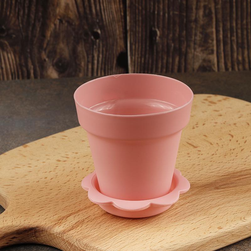 Bonsai Mousse Dessert Cup Wood Crumb Cake Pot for Pudding, Ice Cream, Jelly & Yogurt