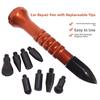 10Pcs Fix Dent Repair Tool Kits Knock Down Tap Down Pen Car Body Dent Removal Tools  for Dent Remove