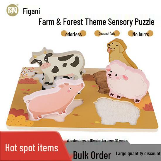 

Wooden Forest Animal Puzzle – Educational Parent-Child Toy
