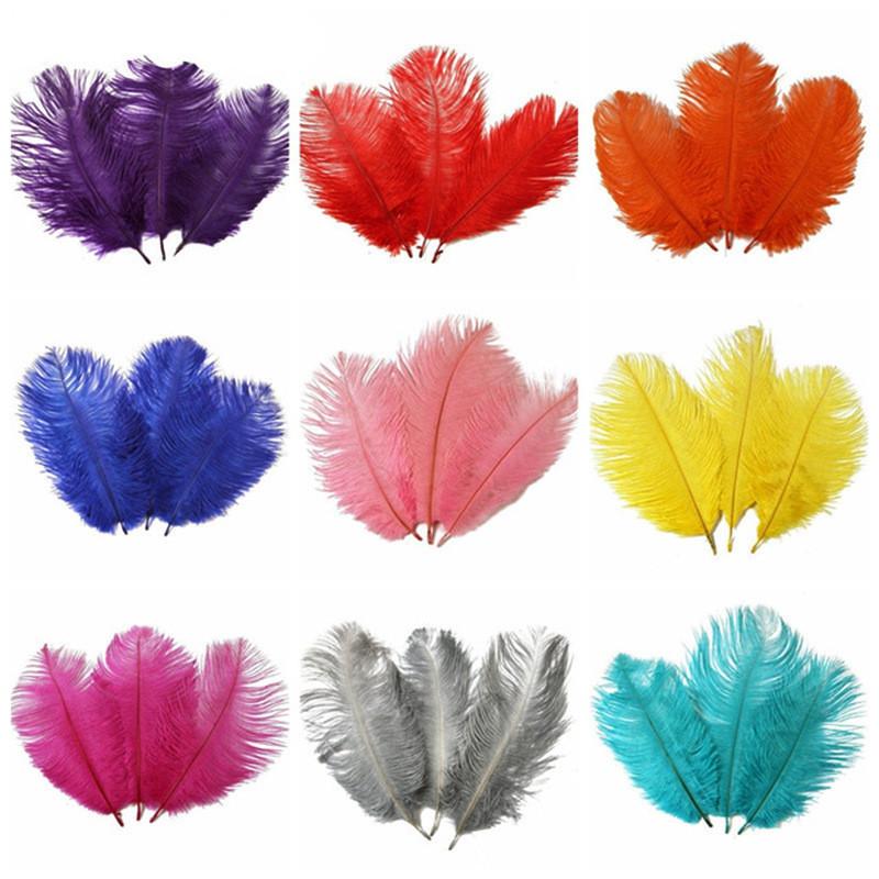 Strauß in Federn Mehrfarbig Bühnensimulation Aufführung Requisiten Federn