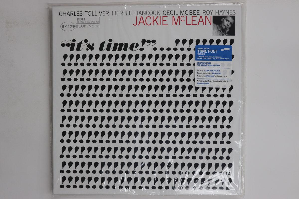 

LP Record JACKIE MCLEAN Its Time 180g BST84179 BLUE NOTE 2020 Worldwide Jazz Used