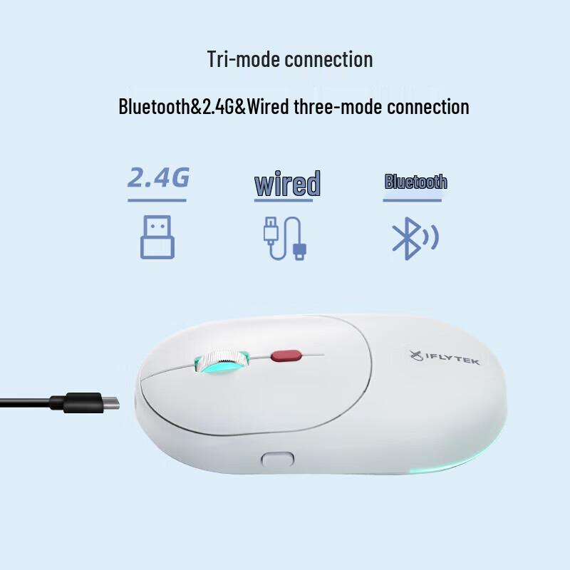 iFLYTEK AM30 Tri-Mode Silent Wireless Mouse