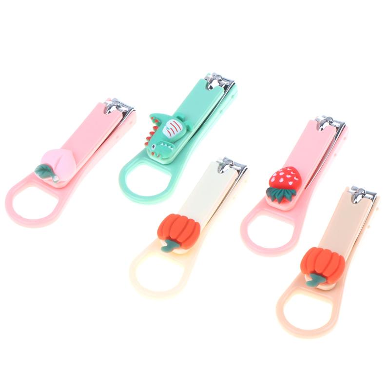 Cartoon Nail Clippers Cutter Nail Trimmer Colorful Kid Nail Scissor Clippers Pedicure Toe Nail Scissor Manicure Beauty Tool