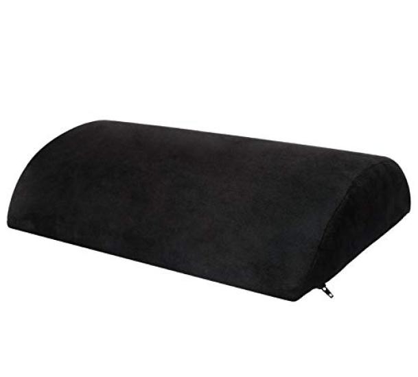 Foot Memory Foot for Living Room Footrest, Pillow, Foam, Semi-Circular, Cushion, Car, Shinkansen, Airplane, Travel, Office,