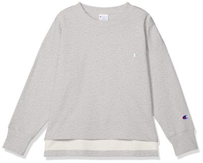 Big Sweatshirt CAMPUS CS6458 Boys Oxford Gray Japan 110 To Japanese Size [Champion] (equivalent 110)