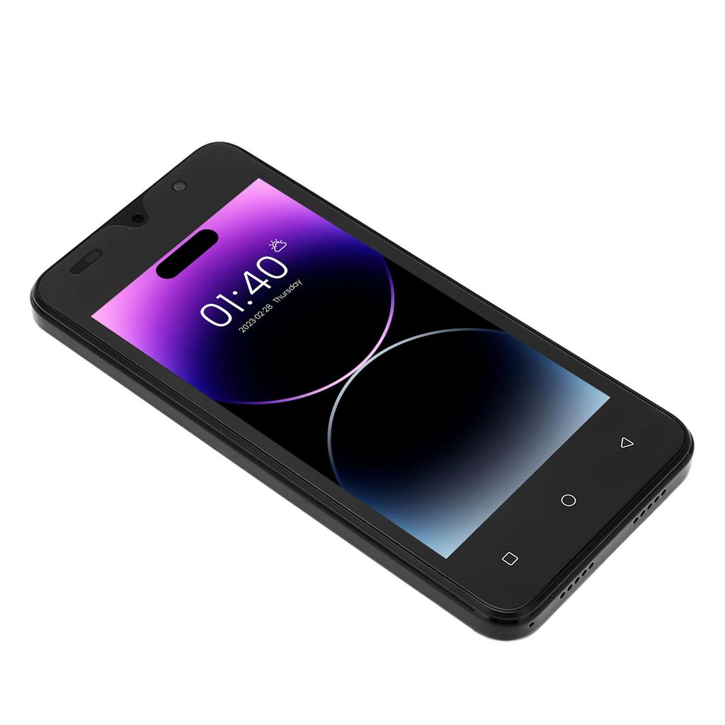 5in Screen Mobile Phone Face Unlocking Cellphone 2GB RAM 16GB ROM MTK6580M 2MP 5MP Ultra Thin Smartphone for Study Work