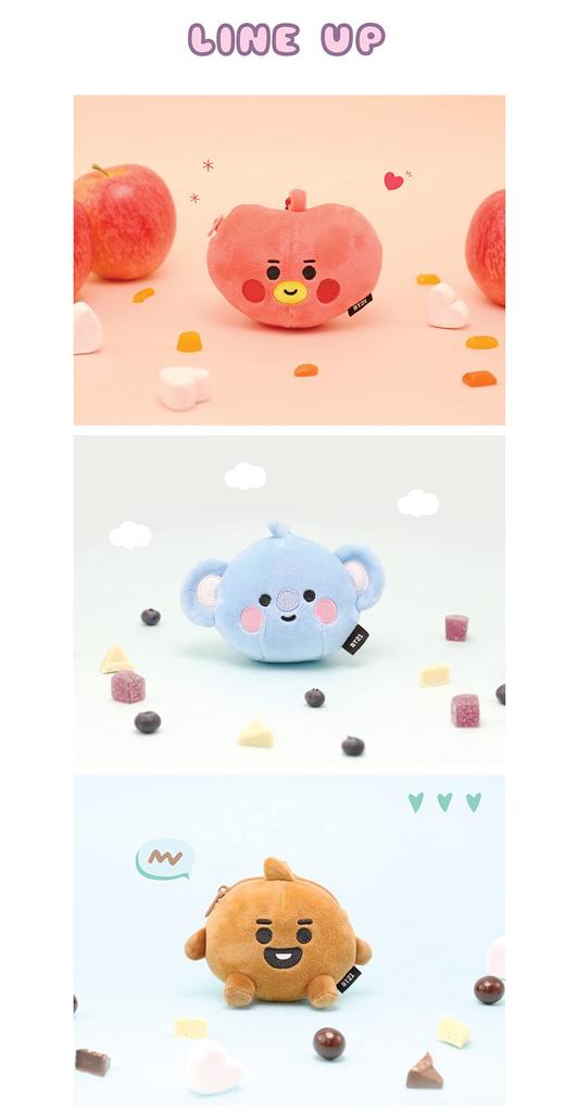 Solomon Shoji BT21 Coin Case Plush Toy (CHIMMY) BT21-BCP-CM