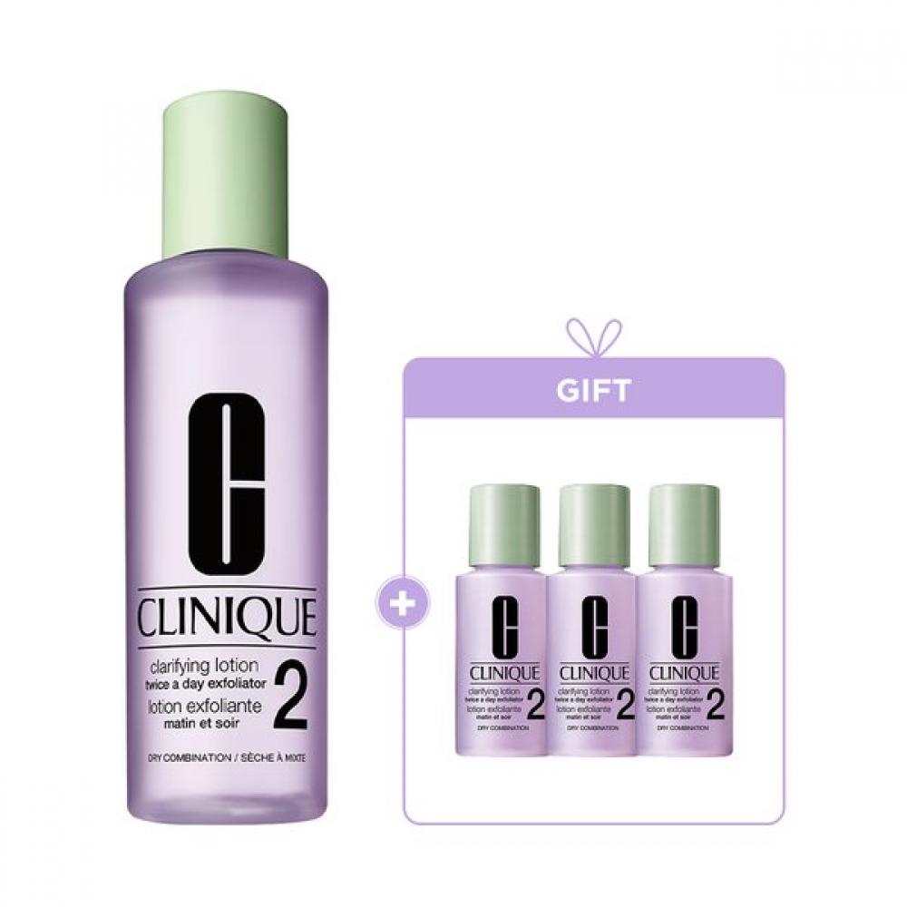 Clinique Exfoliating Toner 400ml +bonus 90ml Single option