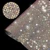 12x20/24x20cm Self-adhesive Rhinestone Crystal Glitter Stickers Sheet DIY Diamond Decoration Sticker Phone Car Trim Decor Decal