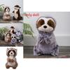 Cute Otter Sloth Raccoon Cartoon Plush Doll For Kids And Collectors